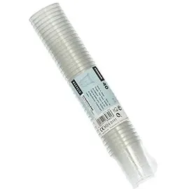 Papstar Starpak Gläser für Schnaps, PET 2 cl Ø 3,9 cm, 4 cm glasklar