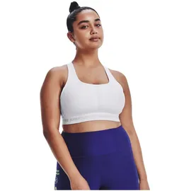 Under Armour Armour Mid Crossback Sport-BH Damen 100 white/white/halo gray M