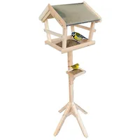 Relaxdays Vogelfutterhaus aus Tannenholz,