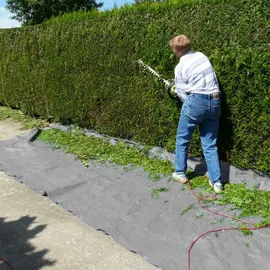 ECD Germany Abdeckplane grau 4x6 m