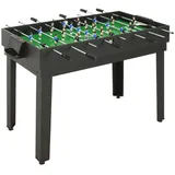 vidaXL 15-in-1 Multigame-Tisch 121×61×82 cm Schwarz