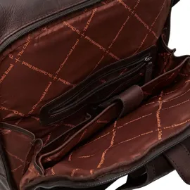 The Chesterfield Brand Liverpool Daypack Leder 45 cm Laptopfach braun