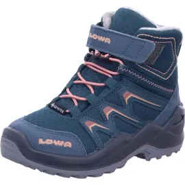 Lowa Maddox Warm GTX MID JR petrol/rose 33