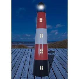 Westerholt Leuchtturm aus Metall H:150,0 cm mit Solarfunktion