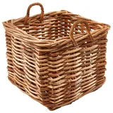 kobolo Aufbewahrungskorb HENKELCANE25L in Braun | Gr.: onesize
