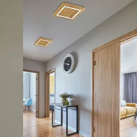 Herzblut Mia Deckenleuchte LED Massivholz Asteiche geölt