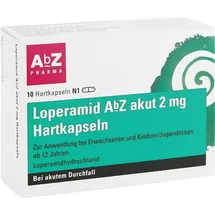 AbZ-Pharma Loperamid AbZ akut 2 mg Hartkapseln