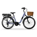 MBM Elektro-Citybike RHEA 24 Zoll, blau