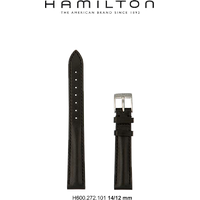 Hamilton Leder Dodson Band-set Leder-schwarz-14/12 H690.272.101 - schwarz