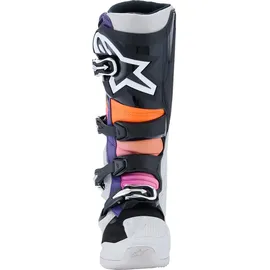 Alpinestars Tech 7 Schwarz/Grau/Orange/Neon-Pink 51