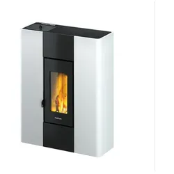 FREEPOINT Pelletofen »Roxy 7«, 7 kW, Stahl, weiss
