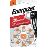 Energizer EN 8X13 - Hörgerätebatterie, Zink-Luft 7.9x5.4 mm Aid 13 8er-Pack