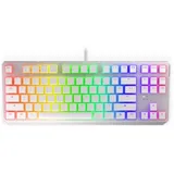 ENDORFY Thock TKL Pudding Onyx White Brown, RGB, Kailh BROWN, USB, US (EY5A008)