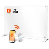 Kesser KESSER® Infrarotheizung Energiesparend Infrarot 2in1 Standgerät & Wandmontage Elektroheizung mit Fernbedienung Thermostat & App-Steuerung Timer Elektrisch Heizpaneel Heizung Konvektor Standfüße