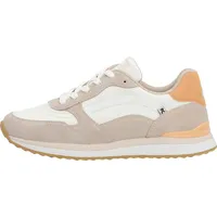 Rieker Sneaker Evolution (Glattleder) 42506-82 beige/weiss Damen