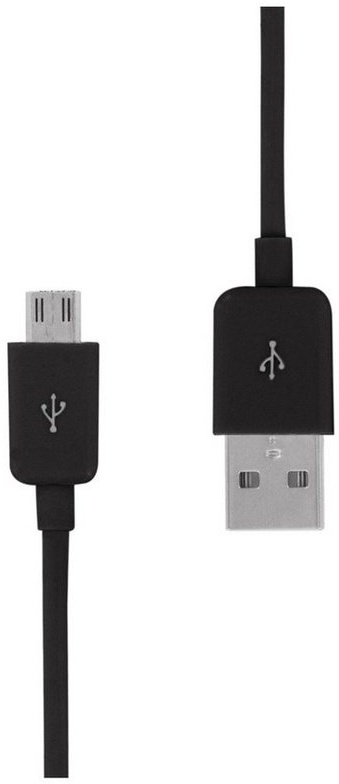 Artwizz Micro USB Ladekabel / Datenkabel, Schwarz 2m Smartphone-Kabel, microUSB, USB-A (200 cm) schwarz