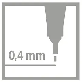 Stabilo Point 88 Mini Fineliner farbsortiert 0,4 mm, 12 St.