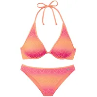 Buffalo Bügel-Bikini Damen Orange/Pink 38 Cup C