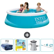 Intex Easy Set Schwimmbecken rund – 183x51 cm – Zubehör CB14 Blau No Size