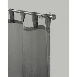 Gardinenstange GARESA "KUGEL", silber (edelstahlfarben), L:420cm Ø:16mm, Metall, Metall, Gardinenstangen, Vorhanggarnitur, verlängerbar, Kugel, edelstahl optik, ohne Ringe