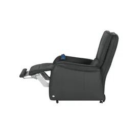 HIMOLLA Fernsehsessel 7568 Leder 77 x 110 x 93 cm Schwarz elektrisch