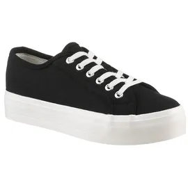 aniston shoes Plateausneaker Damen Schwarz/Weiß 37