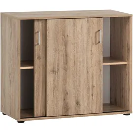 WELLTIME Niels Aktenschrank 100,0 x 83,6 x 41,0 cm braun