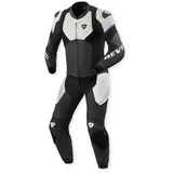 RevIt! REV'IT! Beta 2 Lederkombi 2-tlg. schwarz/hellgrau 48 - Motorradbekleidung - Motorradkombis