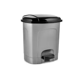 northix Tretmülleimer 3 l Grau