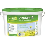 Pronatur Wandfarbe Pronatur Vitalweiß 10 L weiß matt weiß