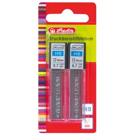 Herlitz Druckbleistiftmine HB 0,7 mm 24 St.