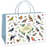 Trötsch Verlag Geschenktasche Unsere Vogelwelt Happy Birdsday