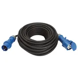 as - Schwabe AS Schwabe 63282 Strom Verlängerungskabel 32A Schwarz, 25m H07RN-F 3G6, IP44,
