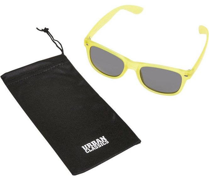 URBAN CLASSICS Sonnenbrille Urban Classics Unisex Sunglasses Likoma UC gelb