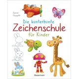 Bassermann, Edition Die kunterbunte Zeichenschule für Kinder. Zeichnen lernen ab 4 Jahren: Über 70 Tiere zeichnen. Auch für kleine Kawaii und Manga Fans