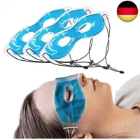 Augenmaske kühlend 3 Stück | Kühlmaske für Kopfschmerzen, Migräne und gesc