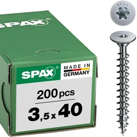 SPAX Flachrückwandkopf 3,5 x 40 mm 200 Stück