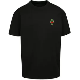 Mister Tee Santa Monica Oversize Kurzarm-T-Shirt Black XS