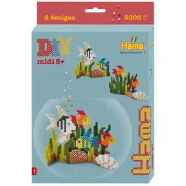 malte haaning plastic a/s, dänemark Hama Bügelperlen Aquarium 2000 Stück