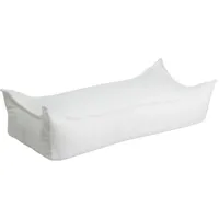 MeowBaby Sitzpouf, Weiß, Textil, 120x35x60 cm, Kinder- & Jugendzimmer, Kindermöbel, Kindersitzmöbel & -tische, Kindersessel & -sofas