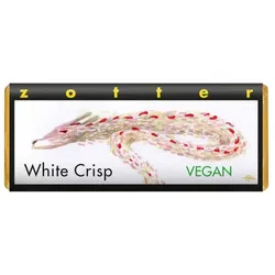 zotter Weiße Krokant Schokolade vegan bio