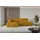 altdecor Ecksofa CLOUD-L Cord 2-Sitzer Senfgelb