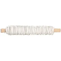 Rayher Papierdraht Basteldraht 0,55 mm 20 m weiß