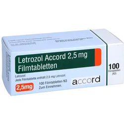 Letrozol Accord 2,5 mg Filmtabletten 100 St