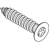Industrial Quality Supplies ISO 14586 Senk-Blechschraube Form C mit