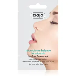 Ziaja Microbiome Balance Gesichtsmaske zur Regulierung der Talgproduktion 7 ml
