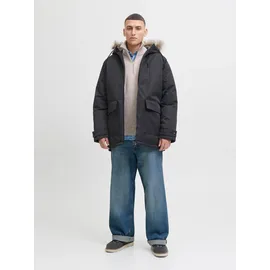 JACK & JONES Regular Fit Parka mit Kapuze Modell 'CHARLIE', Black, S
