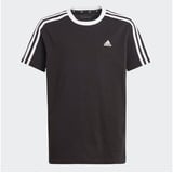 Adidas Essentials 3-STREIFEN COTTON LOOSE FIT Boyfriend schwarz/weiß