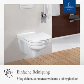 Villeroy & Boch ViCare WC-Sitz Weiß Alpin