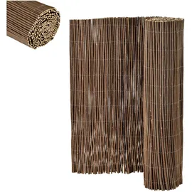 casa.pro Sichtschutzmatte 180 x 500 cm Braun Weide